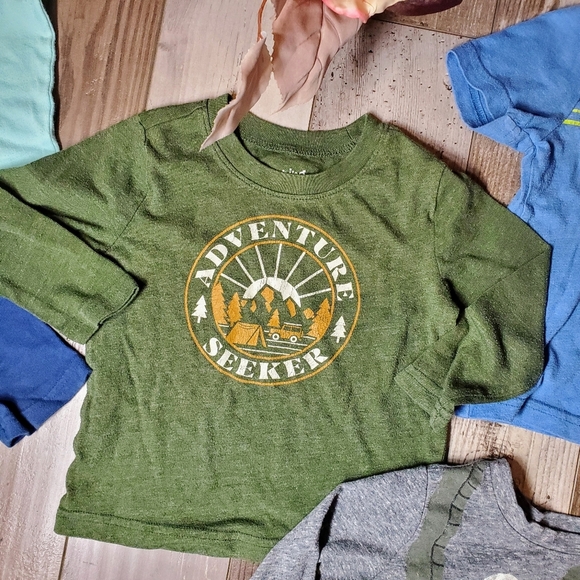 jumping beans baby boy casual shirt bundle 5pc sz 18m - Picture 7 of 11